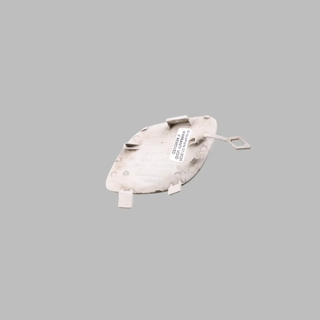 Mercedes C238 Front Bumper Tow Eye Hook Cover Cap Diamond White Metallic - 799 - SKU A2388857200-DWM - Part number A2388857200