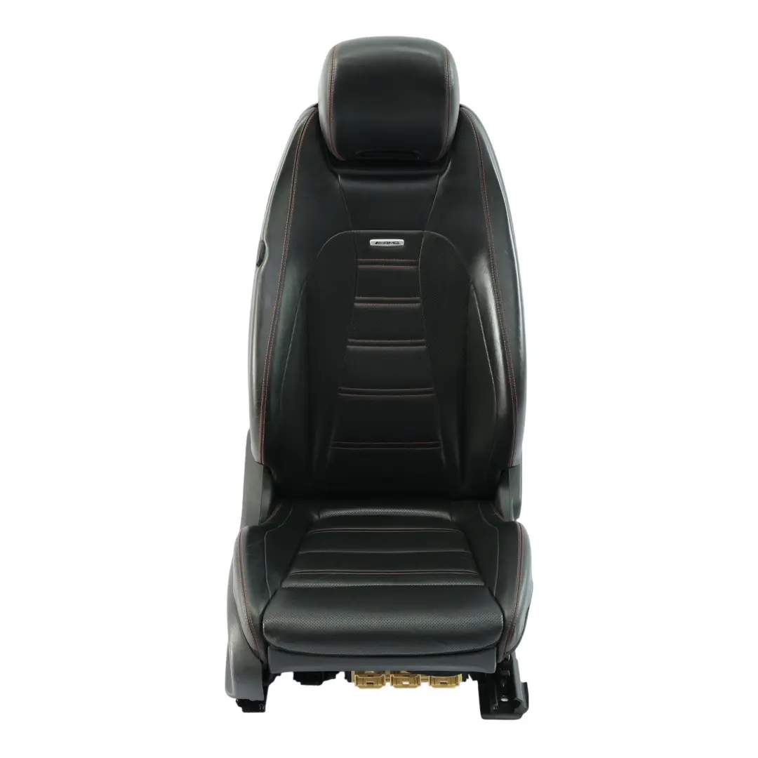 Asiento Deportivo Delantero AMG Calefactable Derecho Cuero Negro para Mercedes W238 con número de pieza A2389100505 Mercedes W238 Asiento Deportivo Delantero AMG Calefactable Derecho Cuero Negro - SKU A2389100505-1 - Número de pieza A2389100505