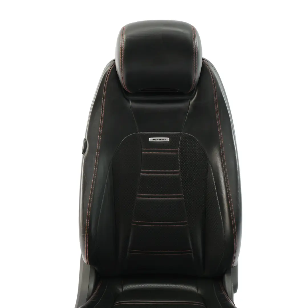 Sedile anteriore sportivo AMG riscaldato destro interno pelle nera per Mercedes W238 con numero di parte A2389100505 Mercedes W238 Sedile anteriore sportivo AMG riscaldato destro interno pelle nera - SKU A2389100505-1 - Numero di parte A2389100505
