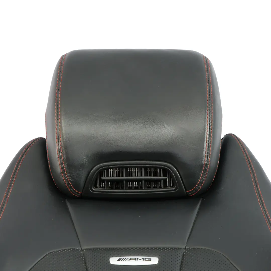 Asiento Deportivo Delantero Ventilado Izquierdo Cuero Negro para Mercedes A238 AMG con número de pieza A2389100505 Mercedes A238 AMG Asiento Deportivo Delantero Ventilado Izquierdo Cuero Negro - SKU A2389100505-2 - Número de pieza A2389100505