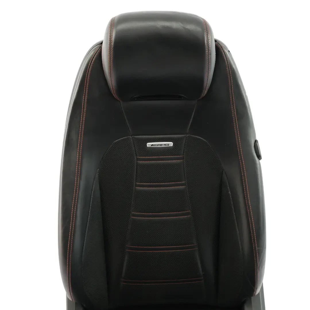 Front Sport Seat AMG Heated Ventilated Left N/S Black Leather to Mercedes A238 with Part number A2389100505 Mercedes A238 Front Sport Seat AMG Heated Ventilated Left N/S Black Leather - SKU A2389100505-2 - Part number A2389100505