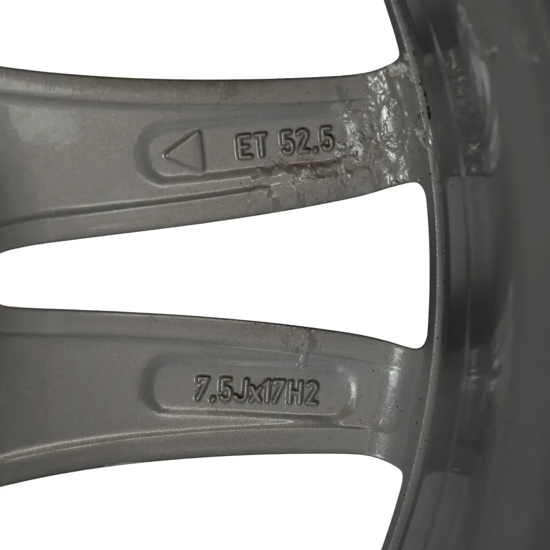 Mercedes W176 Wheel Rim Alloy 17" 5 Double Spoke ET:52.5 7.5J - SKU A2464010302-4 - Part number A2464010302