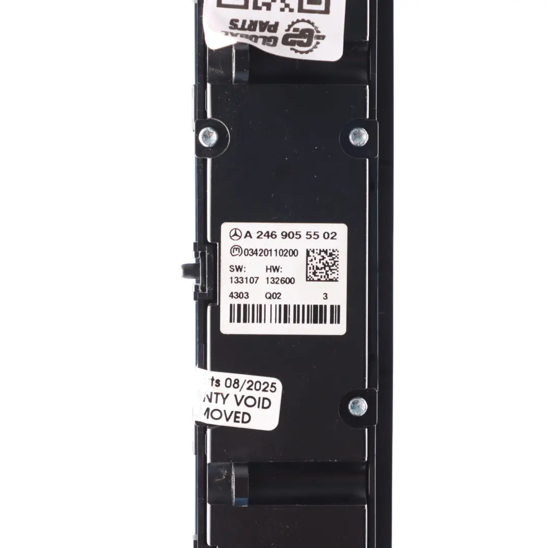 Hazard Light Control Panel Switch to Mercedes W176 with Part number A2469055502 Mercedes W176 Hazard Light Control Panel Switch - SKU A2469055502 - Part number A2469055502