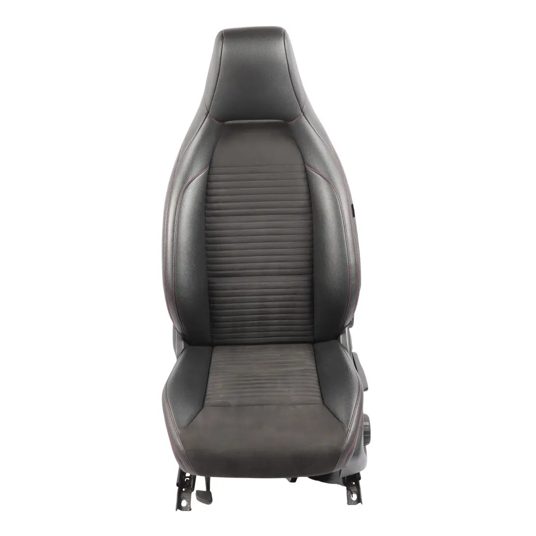 Mercedes C117 Front Seat Heated Interior Leather Cloth Left N/S