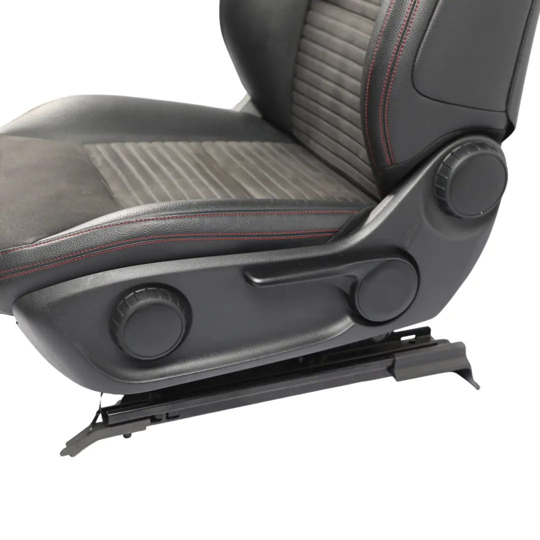 Mercedes C117 Front Seat Heated Interior Leather Cloth Left N/S - SKU A2469107201 - Part number A2469107201