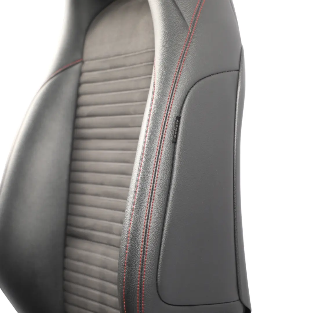 Mercedes C117 Front Seat Heated Interior Leather Cloth Left N/S - SKU A2469107201 - Part number A2469107201