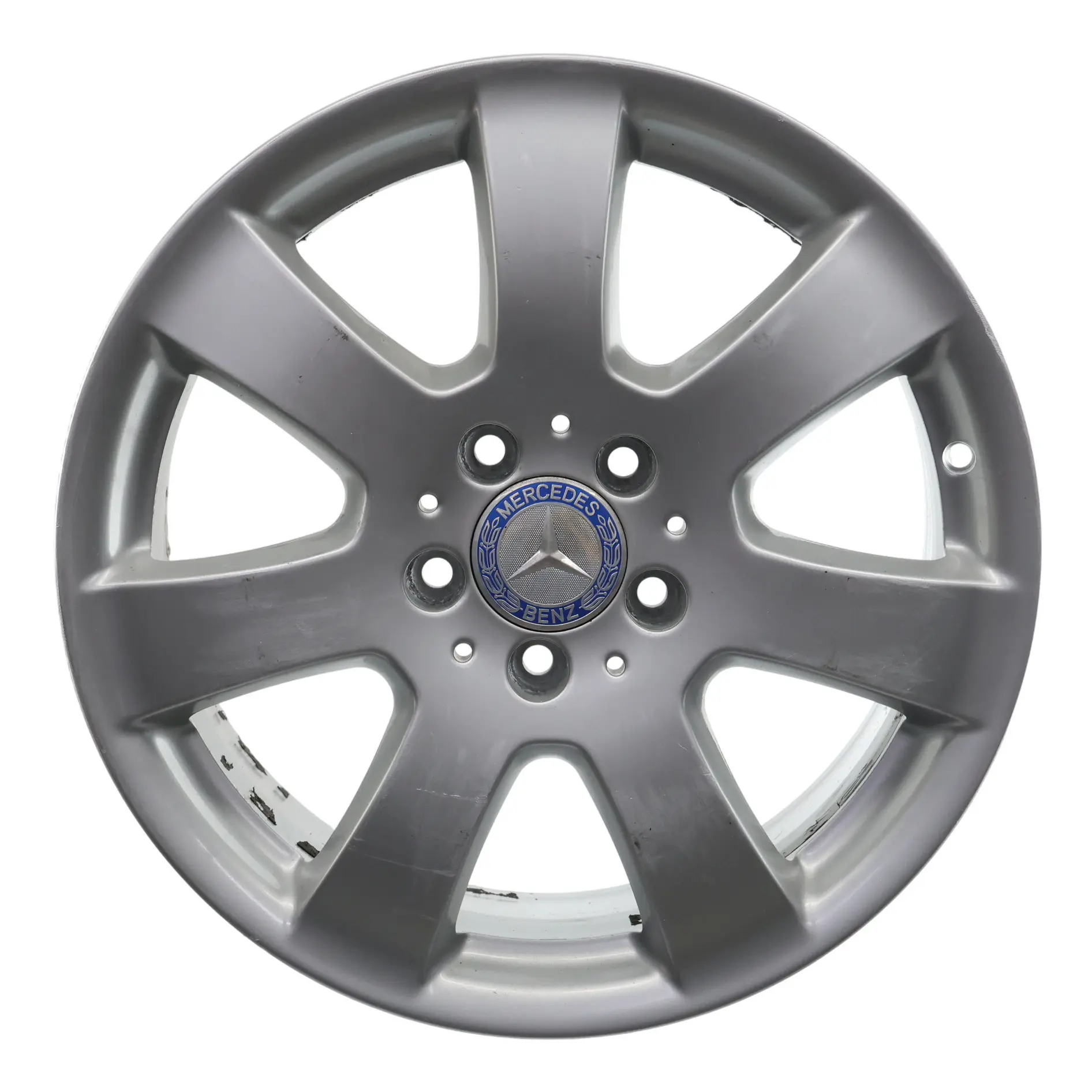 Mercedes W164 W251 Cerchio Ruota Lega Argento 17" 7,5J ET:56 5 Razze A2514011002
