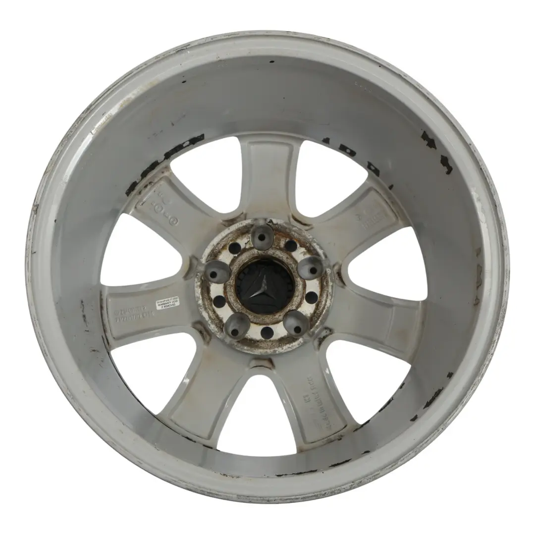 Cerchio Ruota Lega Argento 17" 7,5J ET:56 5 Razze per Mercedes W164 W251 con numero di parte A2514011002 Mercedes W164 W251 Cerchio Ruota Lega Argento 17" 7,5J ET:56 5 Razze - SKU A2514011002-1 - Numero di parte A2514011002