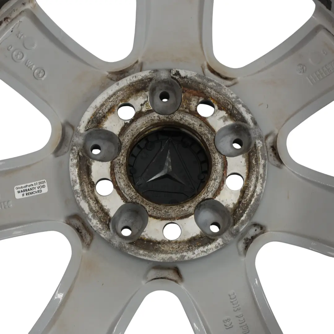 Cerchio Ruota Lega Argento 17" 7,5J ET:56 5 Razze per Mercedes W164 W251 con numero di parte A2514011002 Mercedes W164 W251 Cerchio Ruota Lega Argento 17" 7,5J ET:56 5 Razze - SKU A2514011002-1 - Numero di parte A2514011002