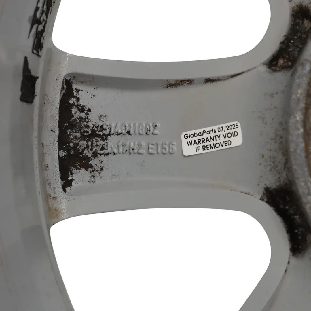 Felge Leicht Metall Felge Silber 17" 7,5J ET:56 für Mercedes W164 W251 mit Teilenummer A2514011002 Mercedes W164 W251 Felge Leicht Metall Felge Silber 17" 7,5J ET:56 - SKU A2514011002-2 - Teilenummer A2514011002