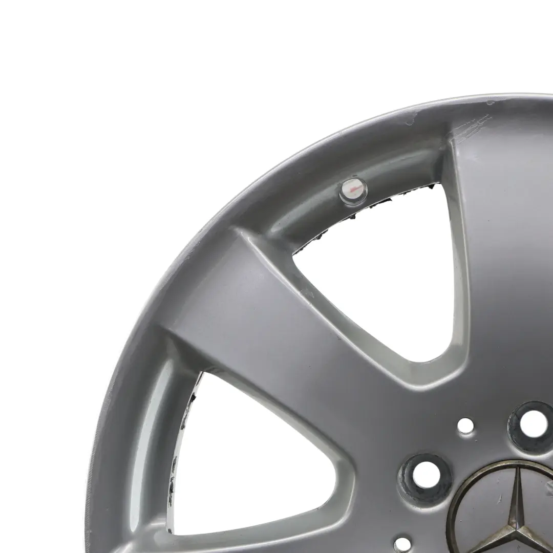Mercedes W164 W251 Wheel Rim Alloy Silver 17" 7,5J ET:56 5 Spoke - SKU A2514011002-2 - Part number A2514011002