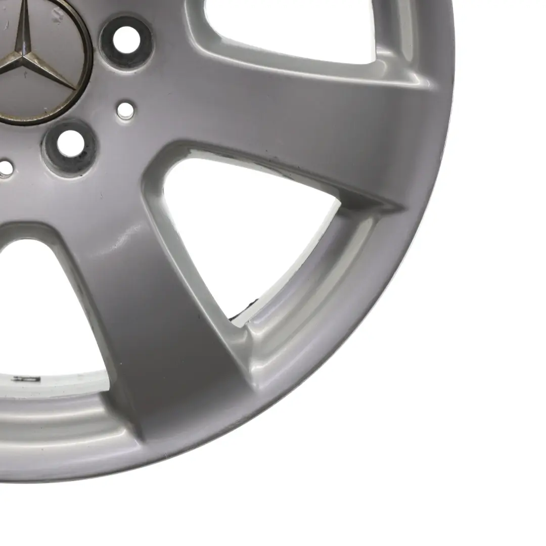 Mercedes W164 W251 Wheel Rim Alloy Silver 17" 7,5J ET:56 5 Spoke - SKU A2514011002-2 - Part number A2514011002