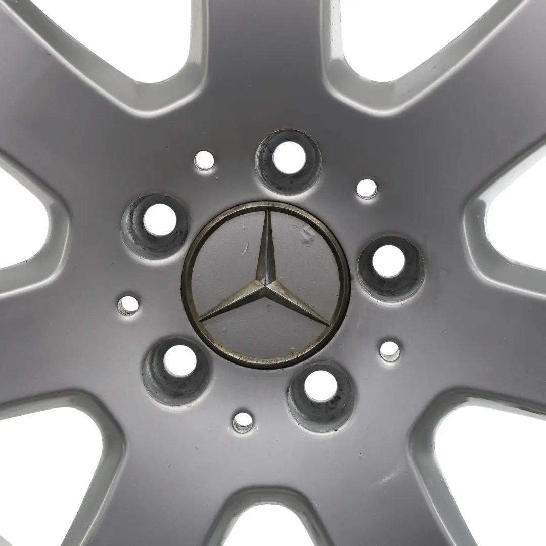 Mercedes W164 W251 Wheel Rim Alloy Silver 17" 7,5J ET:56 5 Spoke - SKU A2514011002-2 - Part number A2514011002