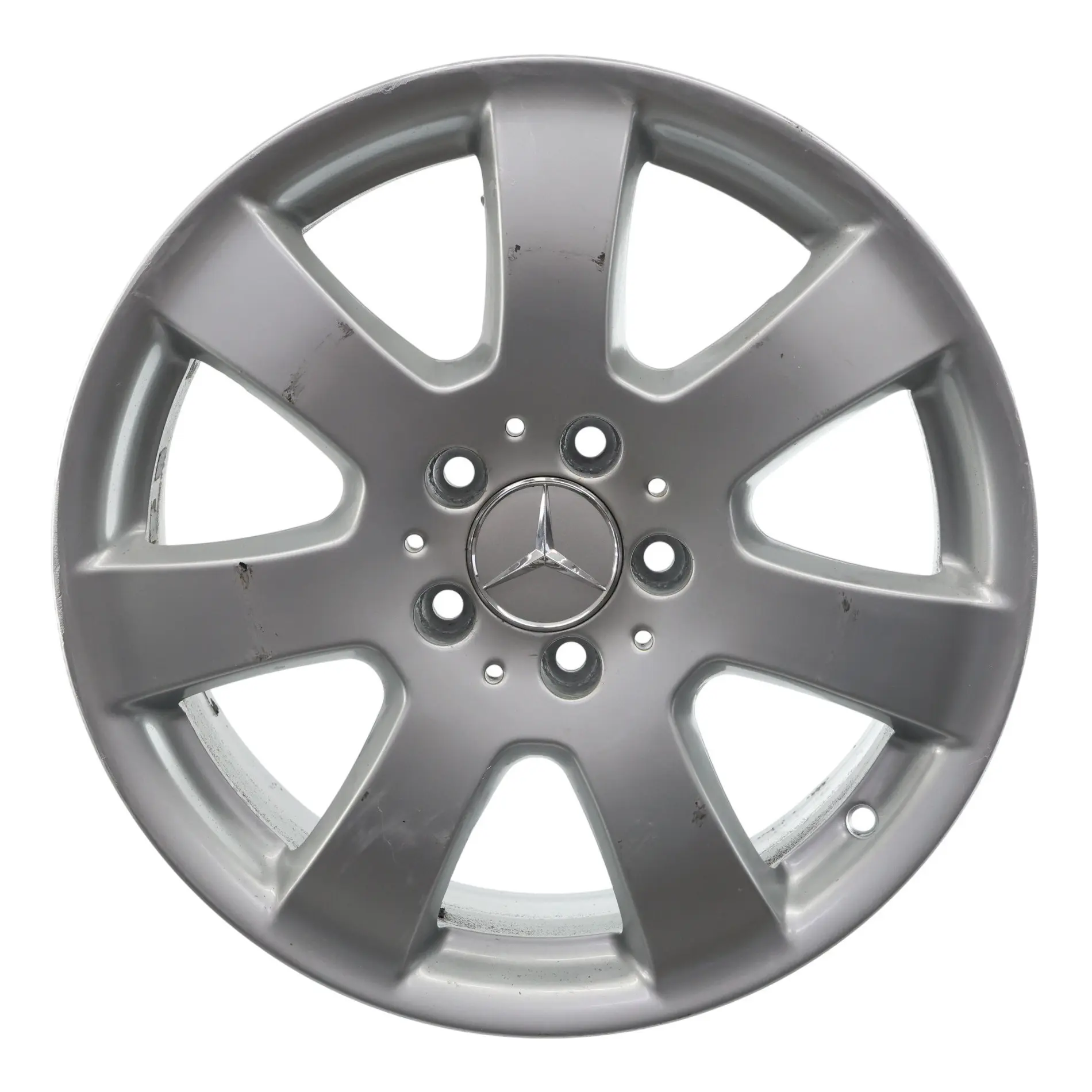 Mercedes W164 W251 Wheel Rim Alloy Silver 17" 7,5J ET:56 5 Spoke A2514011002