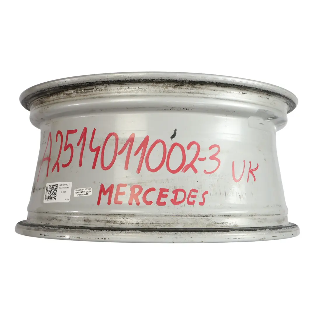 Mercedes W164 W251 Wheel Rim Alloy Silver 17" 7,5J ET:56 5 Spoke - SKU A2514011002-3 - Part number A2514011002