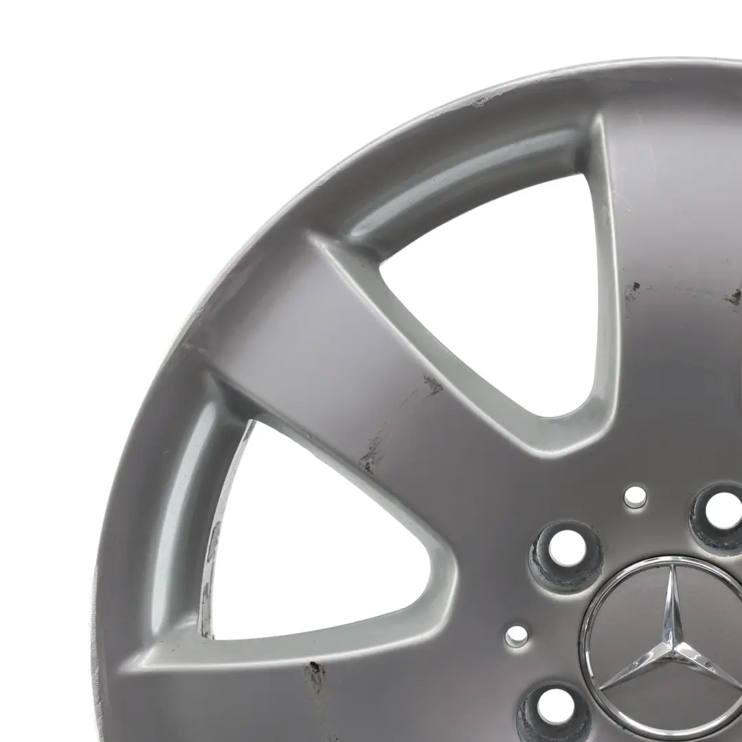 Mercedes W164 W251 Wheel Rim Alloy Silver 17" 7,5J ET:56 5 Spoke - SKU A2514011002-3 - Part number A2514011002