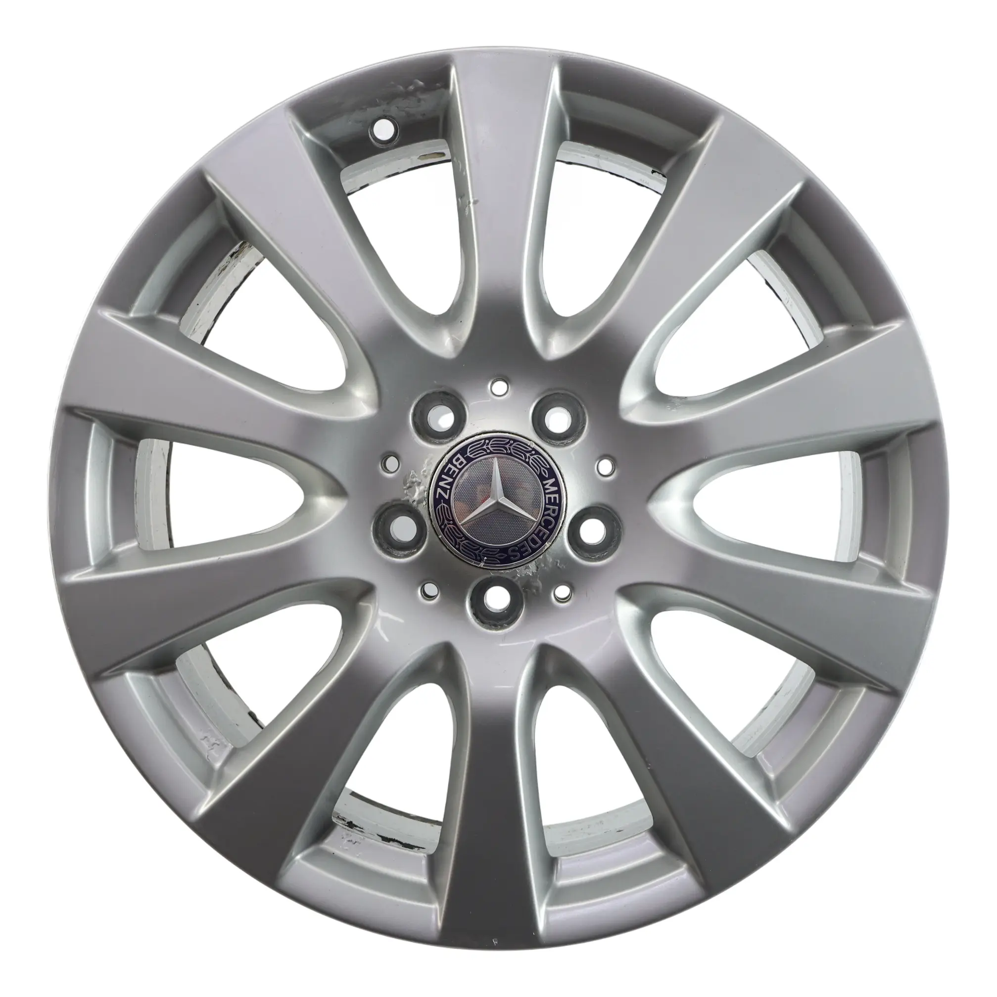 Mercedes W251 Wheel Rim Alloy Silver 18" 8J ET:67 10 Spoke A2514013702