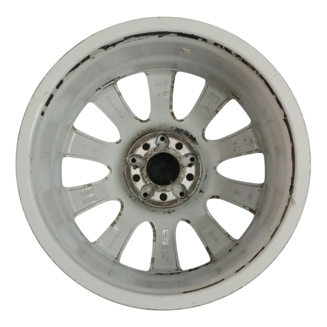 Rim Alloy Silver 18" 8J ET:67 10 Spoke to Mercedes W251 Wheel with Part number A2514013702 Mercedes W251 Wheel Rim Alloy Silver 18" 8J ET:67 10 Spoke - SKU A2514013702-1 - Part number A2514013702