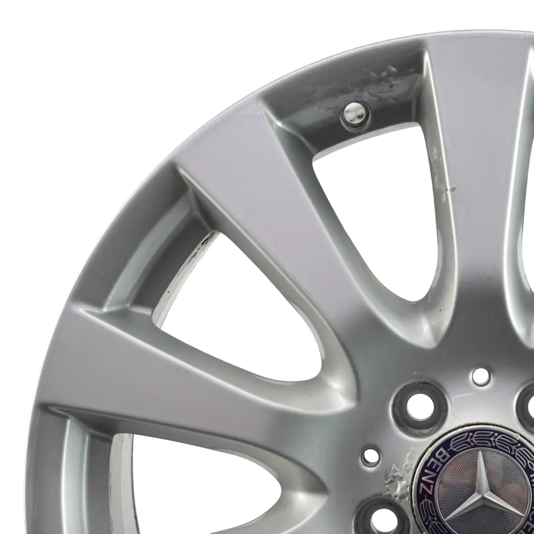 Rim Alloy Silver 18" 8J ET:67 10 Spoke to Mercedes W251 Wheel with Part number A2514013702 Mercedes W251 Wheel Rim Alloy Silver 18" 8J ET:67 10 Spoke - SKU A2514013702-1 - Part number A2514013702