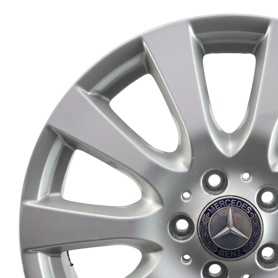Mercedes W251 Wheel Rim Alloy Silver 18" 8J ET:67 10 Spoke - SKU A2514013702-2 - Part number A2514013702