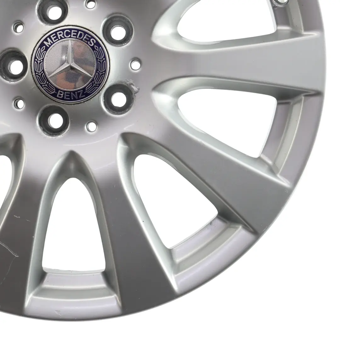 Mercedes W251 Wheel Rim Alloy Silver 18" 8J ET:67 10 Spoke - SKU A2514013702-2 - Part number A2514013702