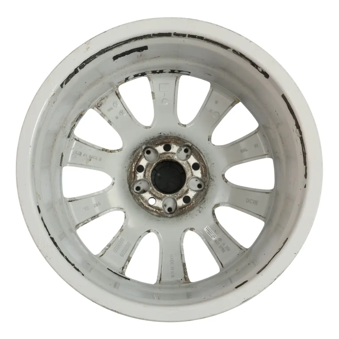 Rim Alloy Silver 18" 8J ET:67 10 Spoke to Mercedes W251 Wheel with Part number A2514013702 Mercedes W251 Wheel Rim Alloy Silver 18" 8J ET:67 10 Spoke - SKU A2514013702-3 - Part number A2514013702