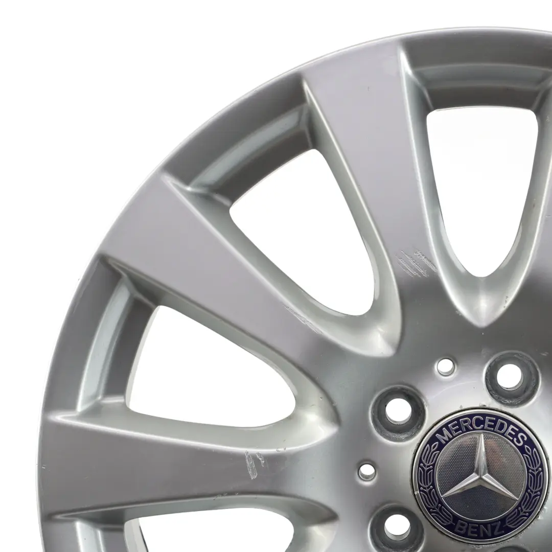 Rim Alloy Silver 18" 8J ET:67 10 Spoke to Mercedes W251 Wheel with Part number A2514013702 Mercedes W251 Wheel Rim Alloy Silver 18" 8J ET:67 10 Spoke - SKU A2514013702-3 - Part number A2514013702