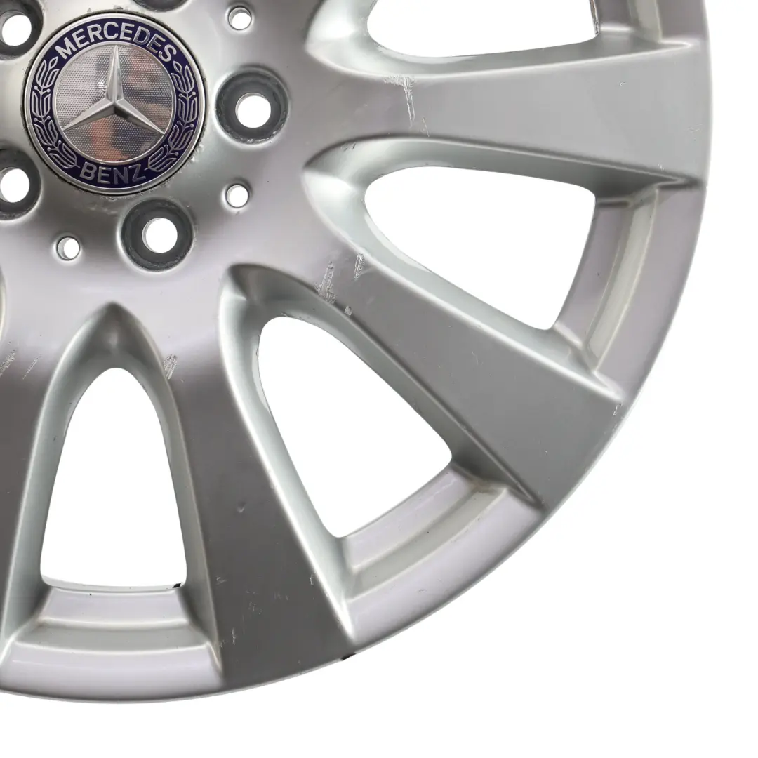 Rim Alloy Silver 18" 8J ET:67 10 Spoke to Mercedes W251 Wheel with Part number A2514013702 Mercedes W251 Wheel Rim Alloy Silver 18" 8J ET:67 10 Spoke - SKU A2514013702-3 - Part number A2514013702