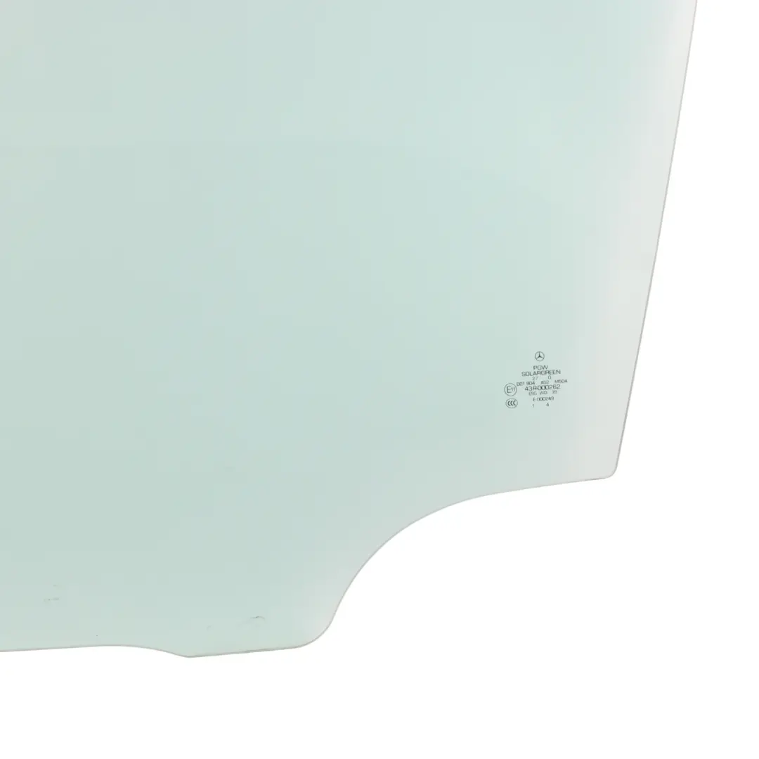 Door Window Glass Front Left N/S Solargreen AS2 to Mercedes W251 with Part number A2517250110 Mercedes W251 Door Window Glass Front Left N/S Solargreen AS2 - SKU A2517250110 - Part number A2517250110