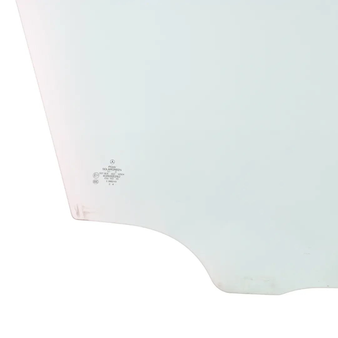 Mercedes W251 Front Door Window Glass Solargreen AS2 Right O/S - SKU A2517250210 - Part number A2517250210