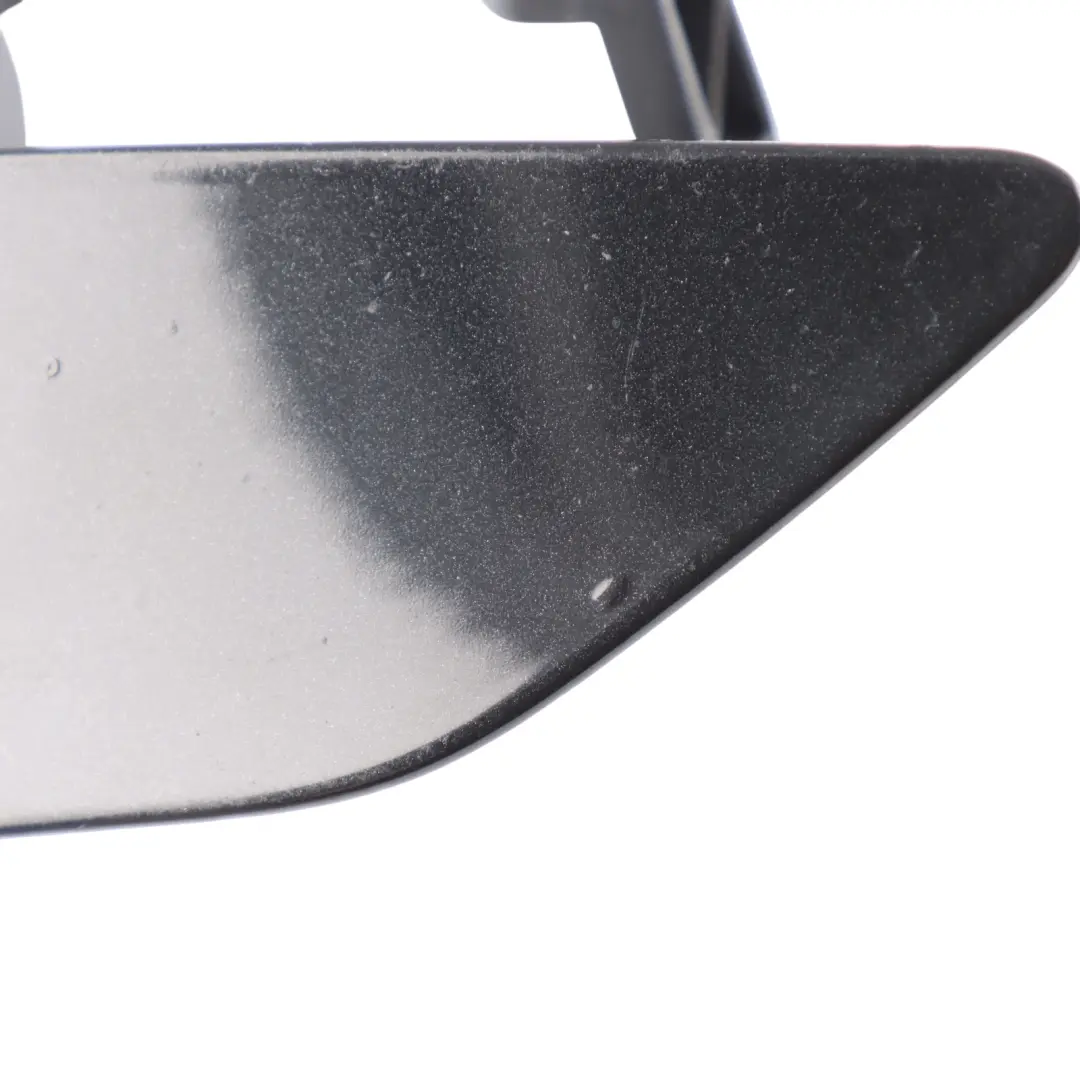 Mercedes W251 Front Bumper Headlight Wiper Cover Cap Left N/S Obsidian Black-197 - SKU A2518850126-OB - Part number A2518850126