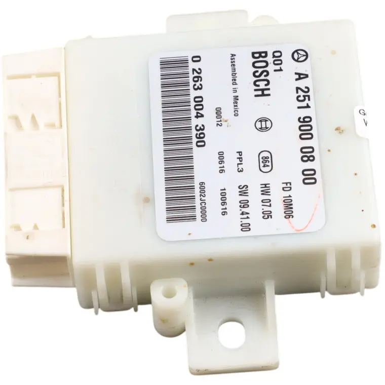 PDC Parkassistent Steuergerät Modul ECU für Mercedes W251 mit Teilenummer A2519000800 Mercedes W251 PDC Parkassistent Steuergerät Modul ECU - SKU A2519000800 - Teilenummer A2519000800