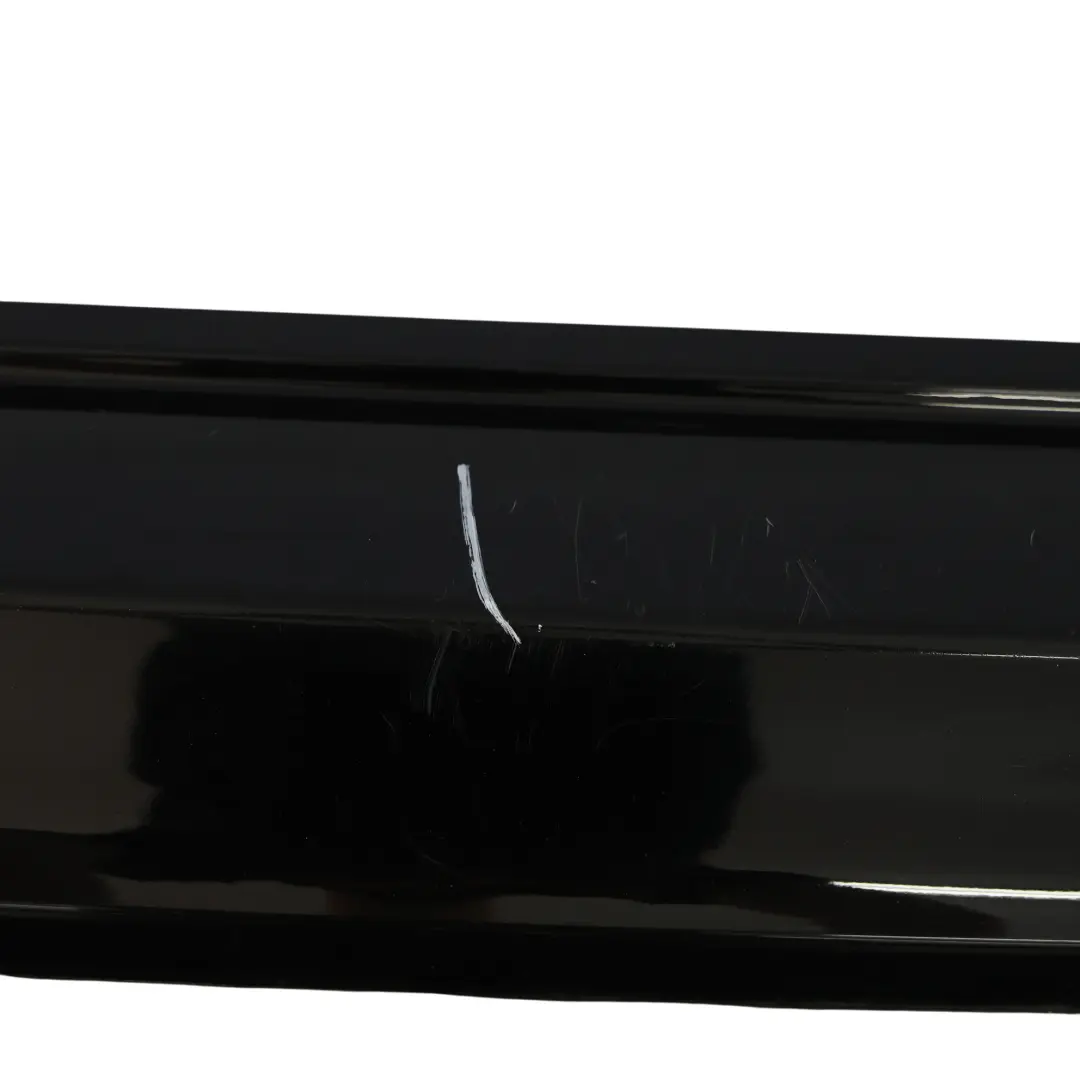 Bumper AMG Trim Panel Obsidian Black Metallic - 197 to Mercedes C253 X253 Rear with Part number A2538801403 Mercedes C253 X253 Rear Bumper AMG Trim Panel Obsidian Black Metallic - 197 - SKU A2538801403-OB - Part number A2538801403