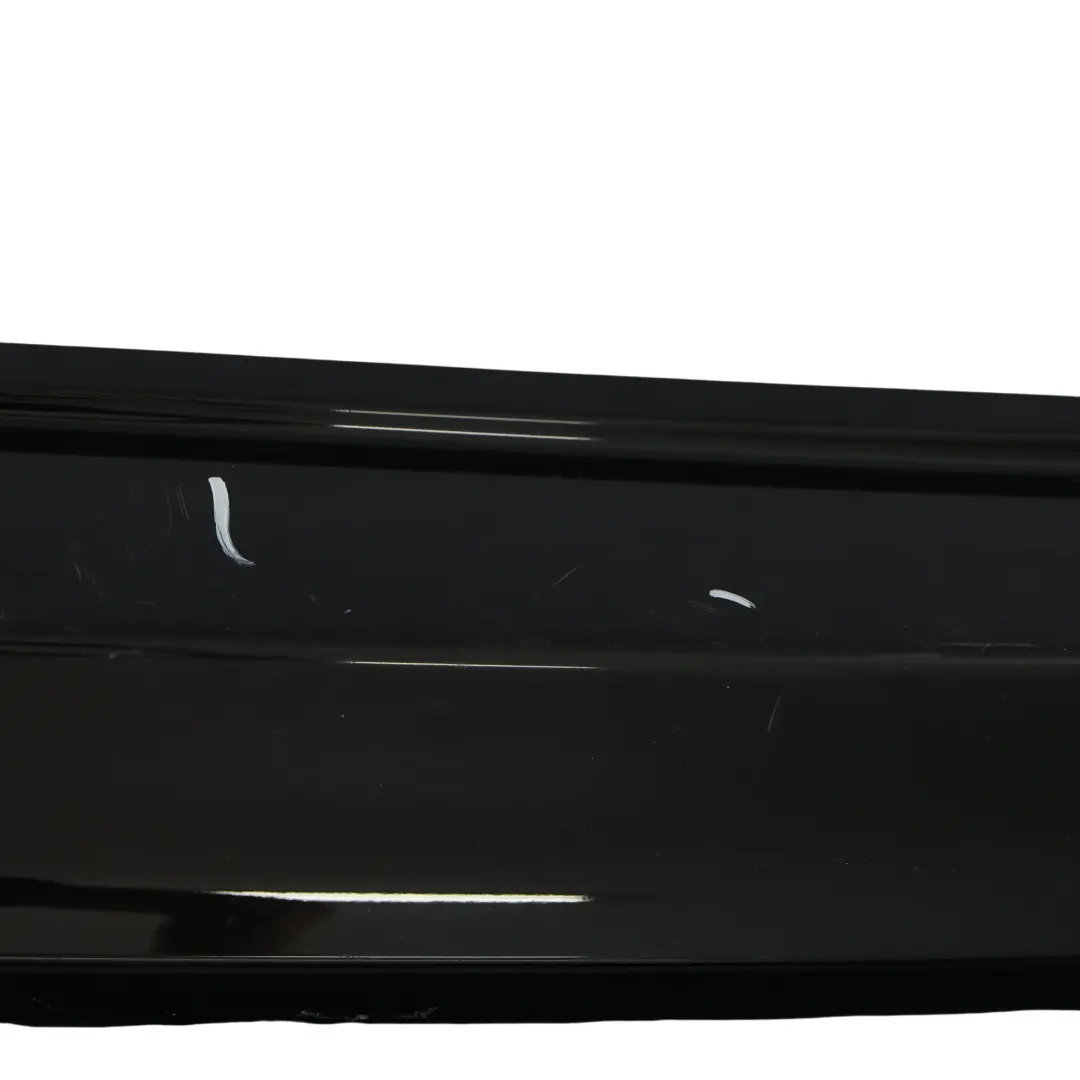 Bumper AMG Trim Panel Obsidian Black Metallic - 197 to Mercedes C253 X253 Rear with Part number A2538801403 Mercedes C253 X253 Rear Bumper AMG Trim Panel Obsidian Black Metallic - 197 - SKU A2538801403-OB - Part number A2538801403
