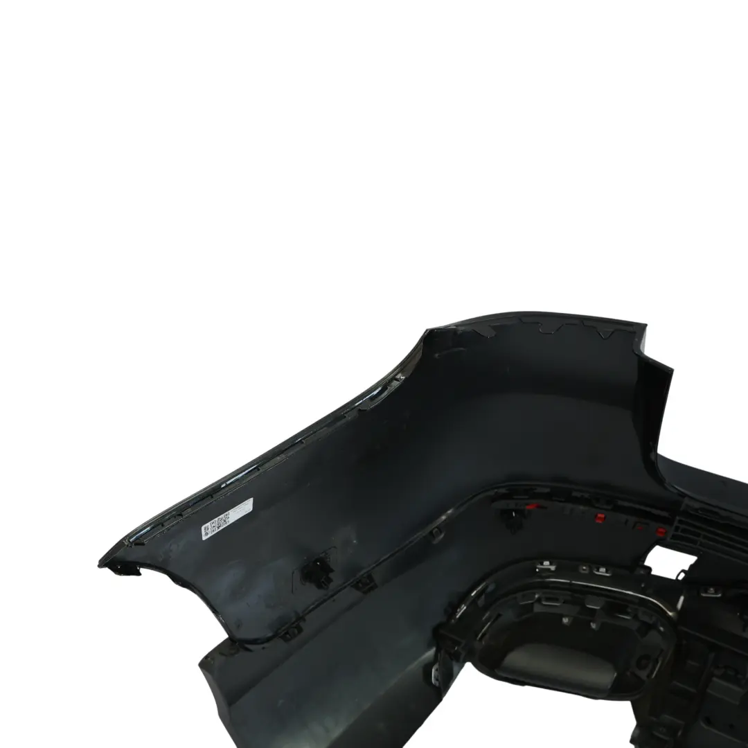 Bumper AMG Trim Panel Obsidian Black Metallic - 197 to Mercedes C253 X253 Rear with Part number A2538801403 Mercedes C253 X253 Rear Bumper AMG Trim Panel Obsidian Black Metallic - 197 - SKU A2538801403-OB - Part number A2538801403