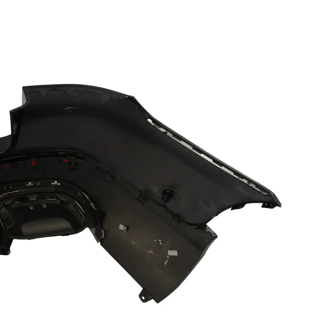 Bumper AMG Trim Panel Obsidian Black Metallic - 197 to Mercedes C253 X253 Rear with Part number A2538801403 Mercedes C253 X253 Rear Bumper AMG Trim Panel Obsidian Black Metallic - 197 - SKU A2538801403-OB - Part number A2538801403