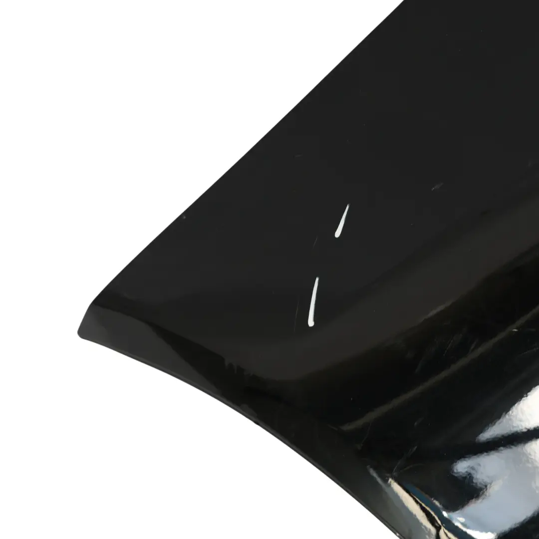Bumper AMG Trim Panel Obsidian Black Metallic - 197 to Mercedes C253 X253 Rear with Part number A2538801403 Mercedes C253 X253 Rear Bumper AMG Trim Panel Obsidian Black Metallic - 197 - SKU A2538801403-OB - Part number A2538801403