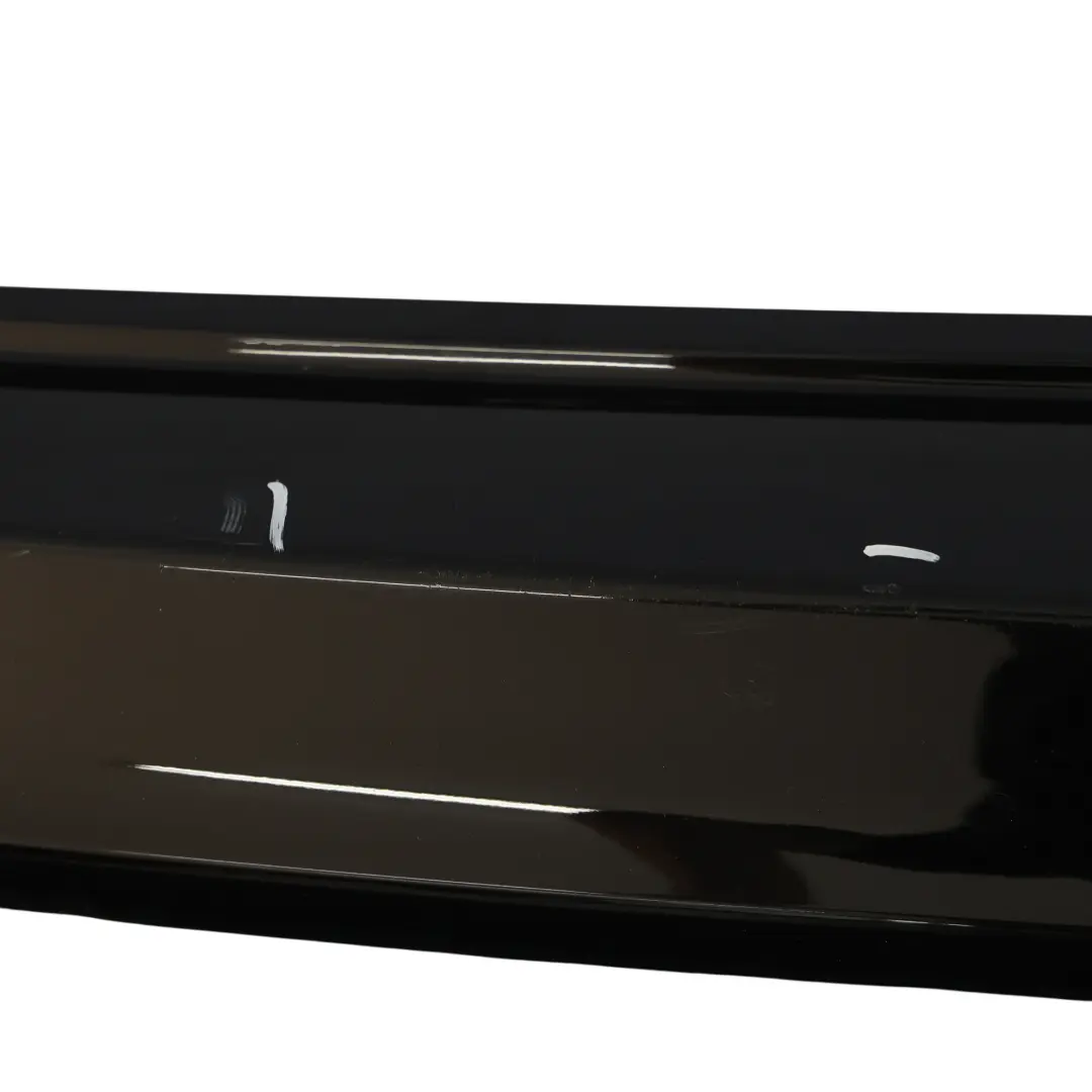 Bumper AMG Trim Panel Obsidian Black Metallic - 197 to Mercedes C253 X253 Rear with Part number A2538801403 Mercedes C253 X253 Rear Bumper AMG Trim Panel Obsidian Black Metallic - 197 - SKU A2538801403-OB - Part number A2538801403