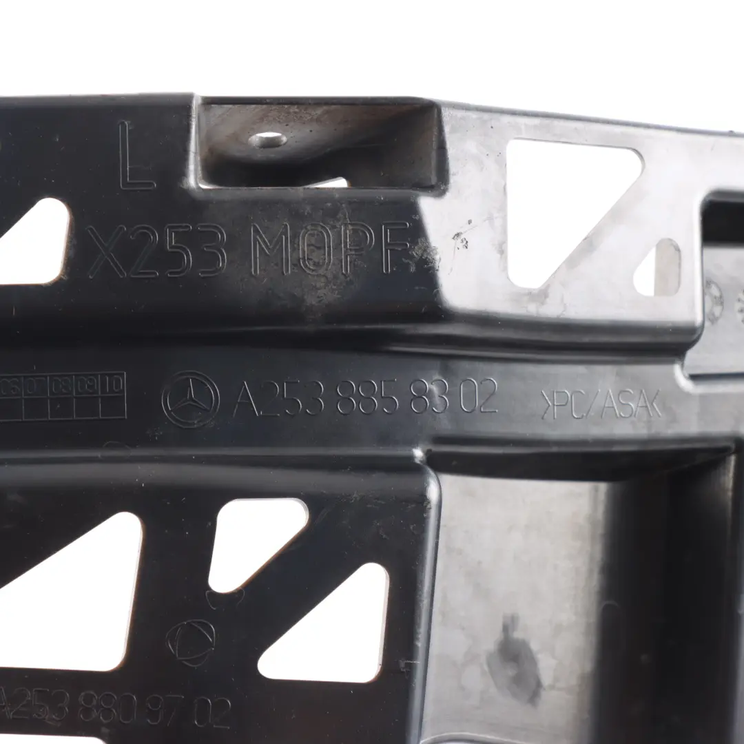 Mercedes X253 Bumper Mount Side Bracket Holder Rear Left N/S - SKU A2538809702 - Part number A2538809702