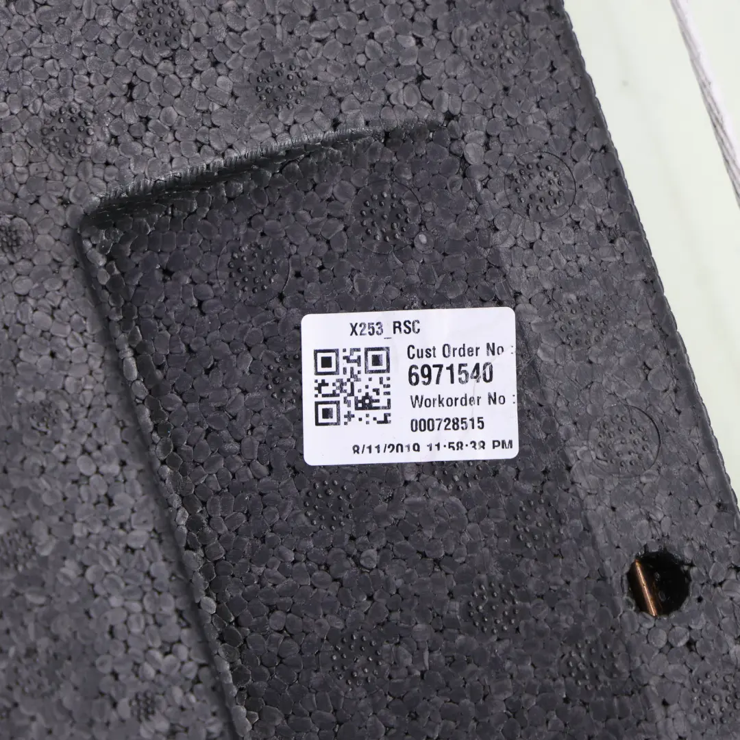 Mercedes X253 Cojín Asiento Trasero Tapizado Inferior Cuero - SKU A2539206102-1 - Número de pieza A2539206102
