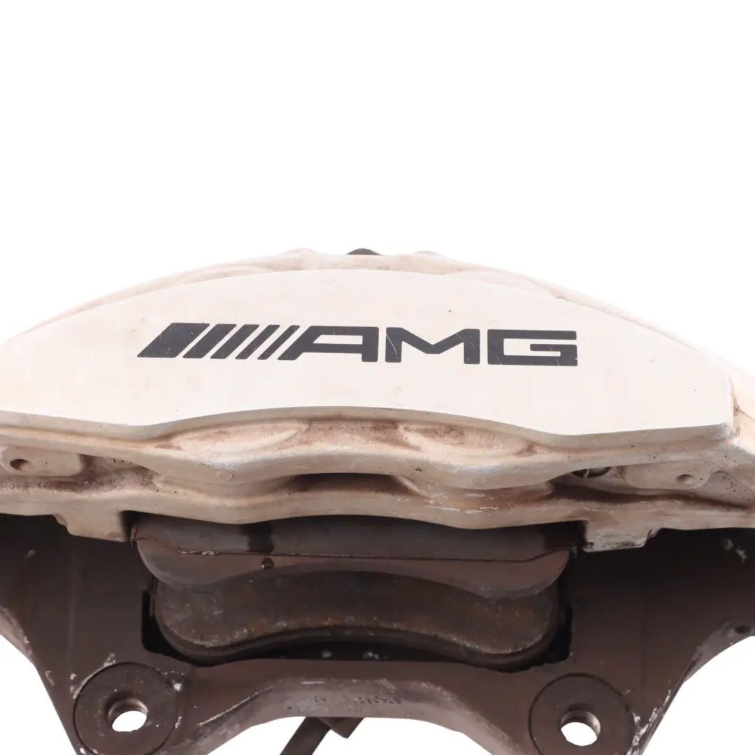 Brake Caliper Front Left N/S AMG Brembo to Mercedes W213 C238 with Part number A2574210900 Mercedes W213 C238 Brake Caliper Front Left N/S AMG Brembo - SKU A2574210900 - Part number A2574210900