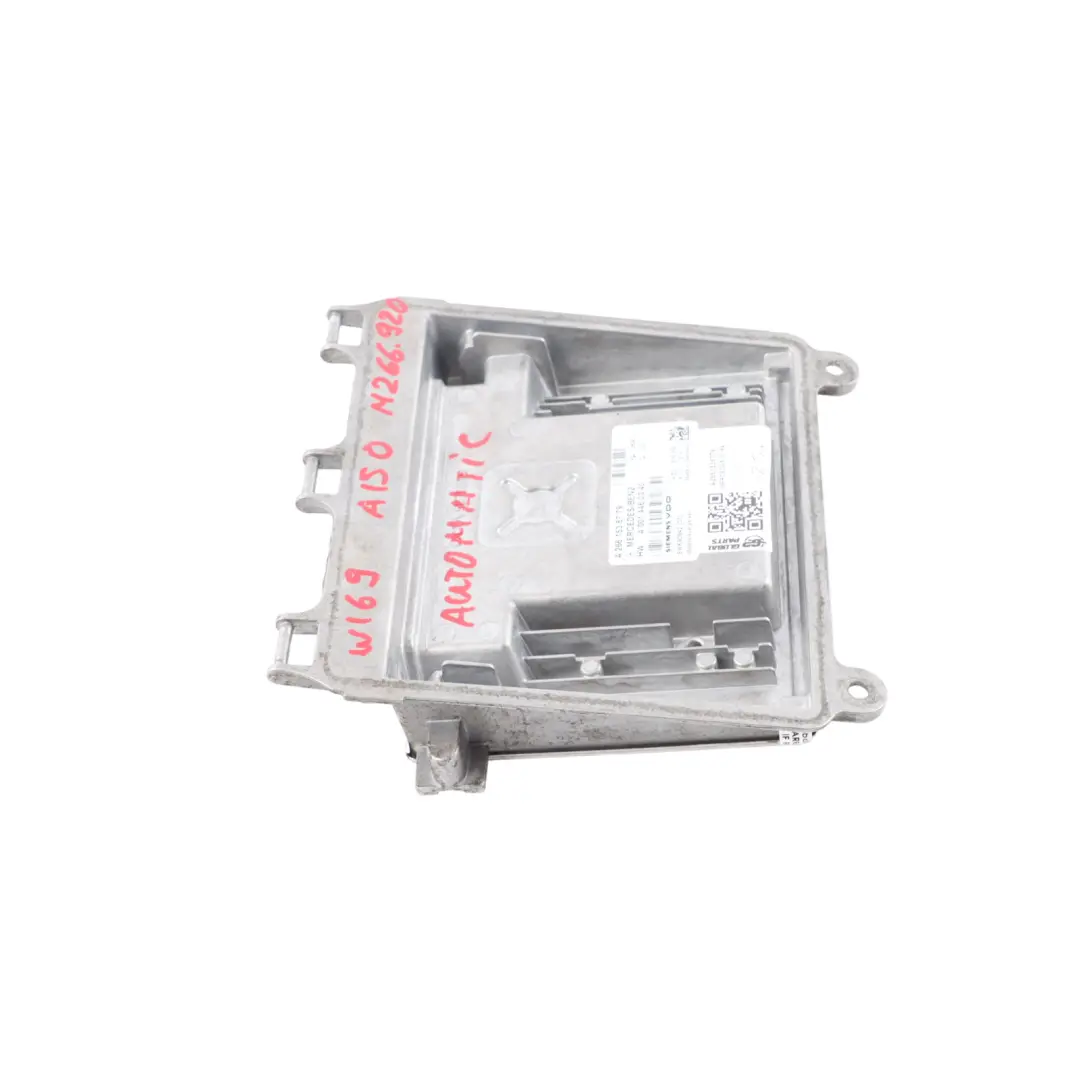 A150 M266.920 95HP Engine Control Module Automatic to Mercedes W169 with Part number A2661536779 Mercedes W169 A150 M266.920 95HP Engine Control Module Automatic - SKU A2661536779 - Part number A2661536779