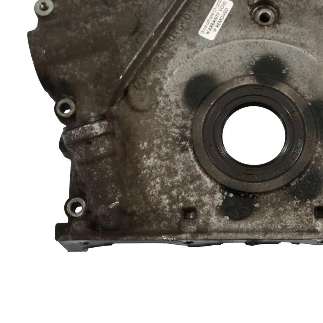 A45 AMG Motor Timing Case Tapa Placa para Mercedes W176 con número de pieza A2700150402 Mercedes W176 A45 AMG Motor Timing Case Tapa Placa - SKU A2700150402 - Número de pieza A2700150402
