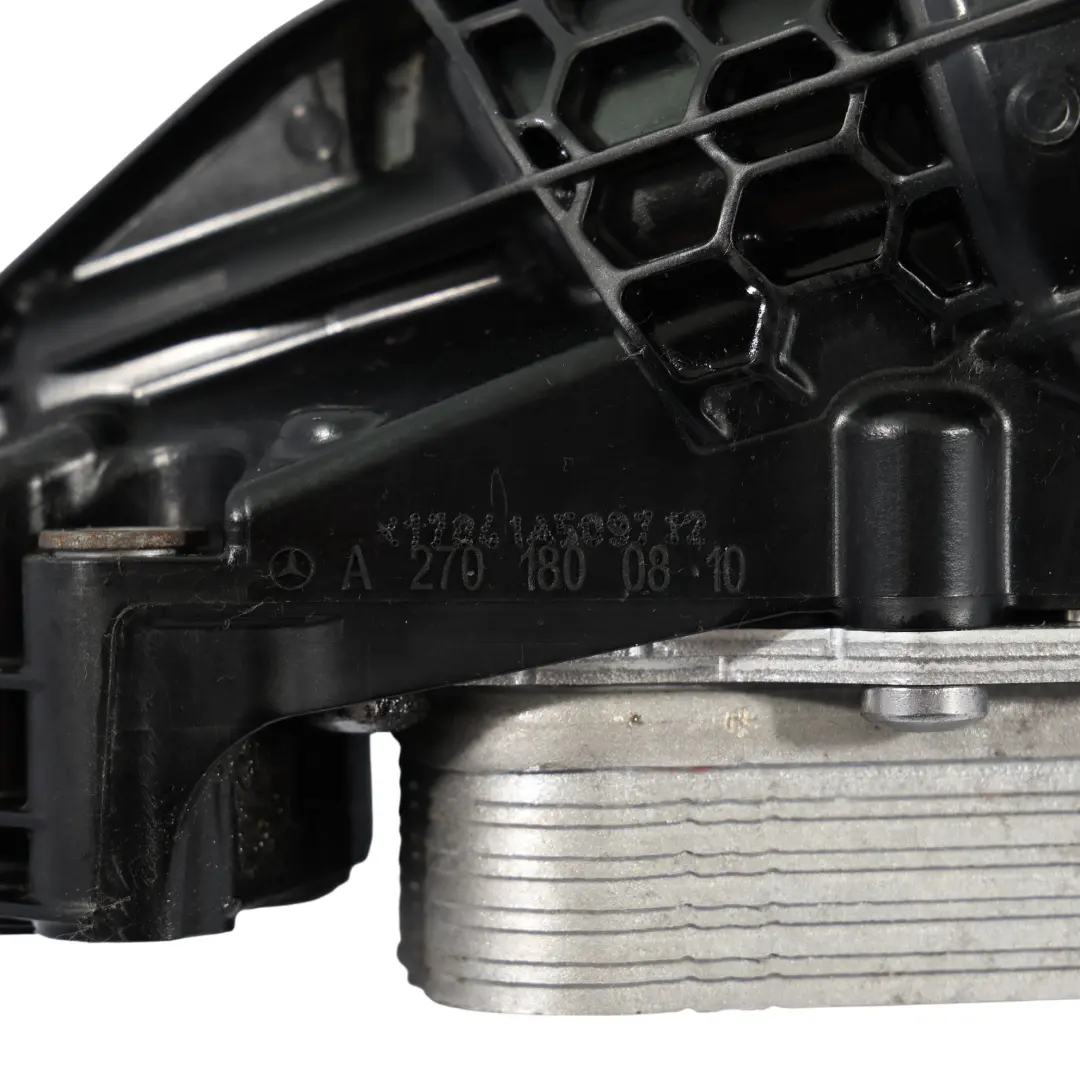 Mercedes W176 W246 Engine Oil Cooler Heat Exchanger M270 Petrol - SKU A2701800810 - Part number A2701800810