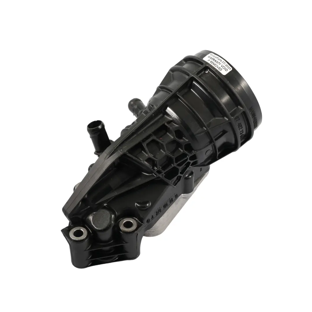 Motorölkühler Wärmetauscher M270 Benzin für Mercedes W176 W246 mit Teilenummer A2701800810 Mercedes W176 W246 Motorölkühler Wärmetauscher M270 Benzin - SKU A2701800810 - Teilenummer A2701800810