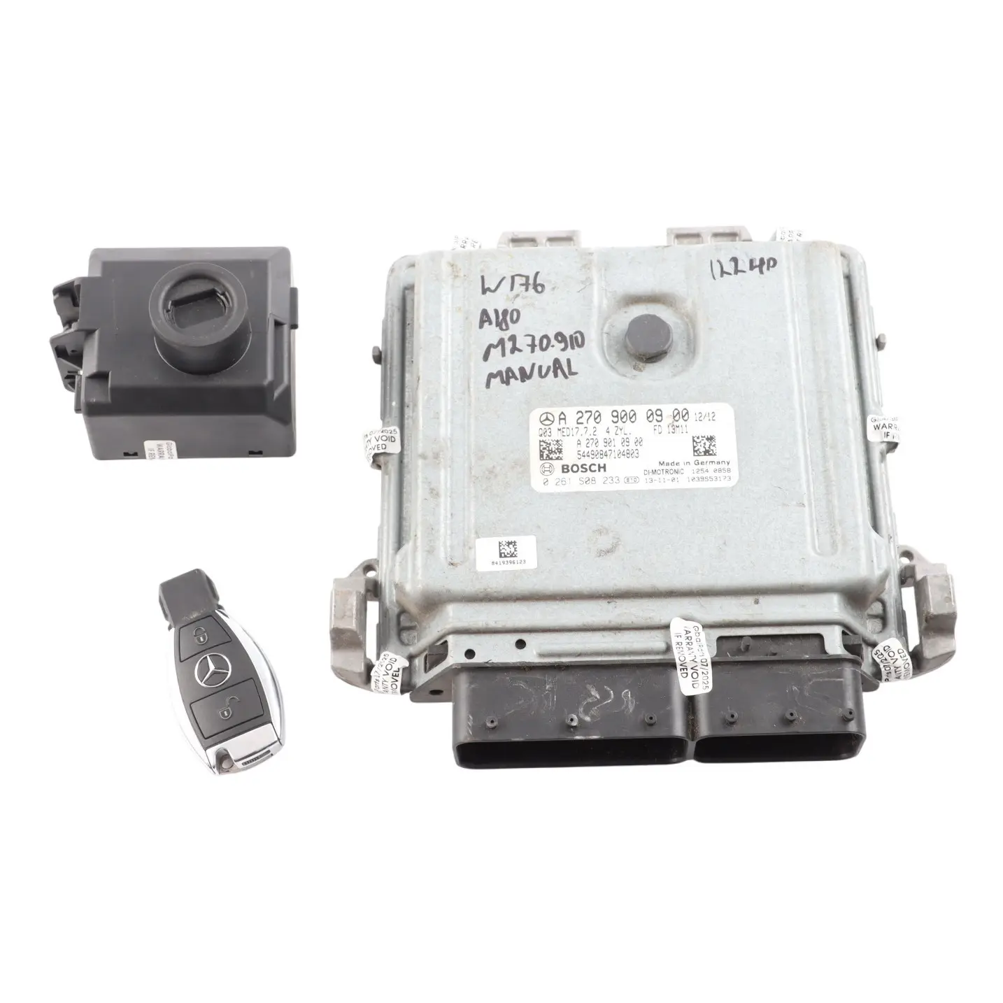 Mercedes C117 W176 A180 270.910 122HP Engine Control ECU Kit A2709000900 Manual