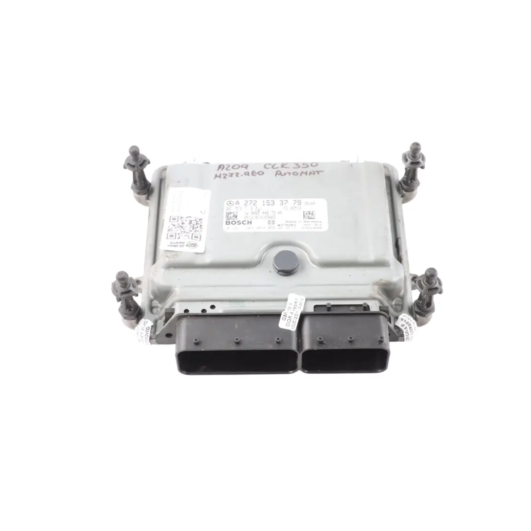 SLK350 272.960 272HP Engine Module ECU Automatic to Mercedes A209 with Part number A2721533779 Mercedes A209 SLK350 272.960 272HP Engine Module ECU Automatic - SKU A2721533779-3 - Part number A2721533779