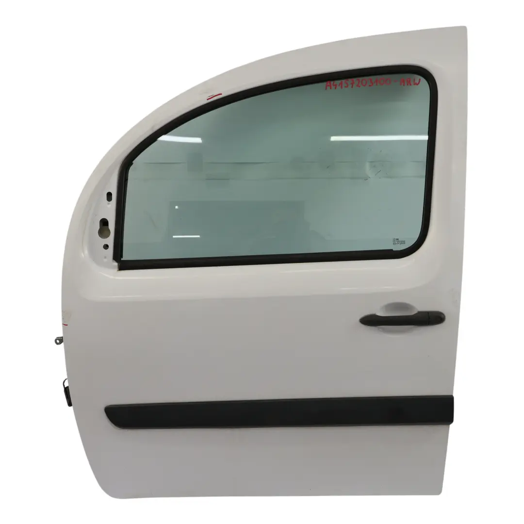 Drzwi Lewy Przód Arctic White - 9147 do Mercedes Citan W415 o numerze A4157203100 Mercedes Citan W415 Drzwi Lewy Przód Arctic White - 9147 - SKU A4157203100-ARW - Numer Części A4157203100