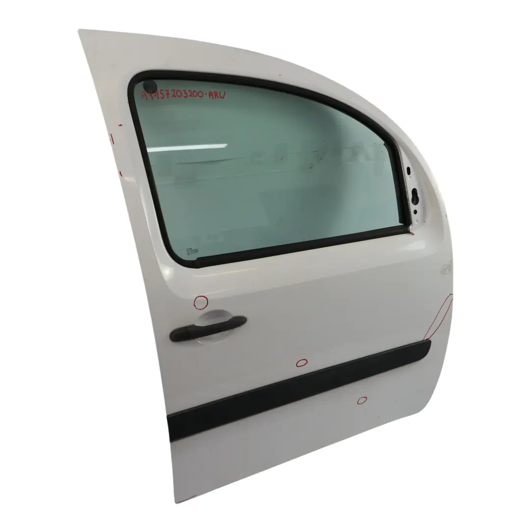 Porta Anteriore Destra Arctic White Bianco - 9147 per Mercedes Citan W415 con numero di parte A4157203200 Mercedes Citan W415 Porta Anteriore Destra Arctic White Bianco - 9147 - SKU A4157203200-ARW - Numero di parte A4157203200