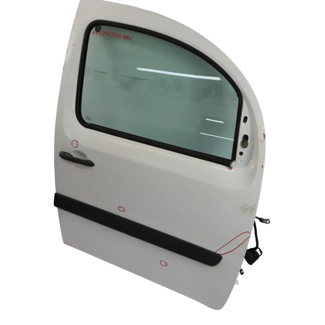 Door Front Right O/S Arctic White - 9147 to Mercedes Citan W415 with Part number A4157203200 Mercedes Citan W415 Door Front Right O/S Arctic White - 9147 - SKU A4157203200-ARW - Part number A4157203200